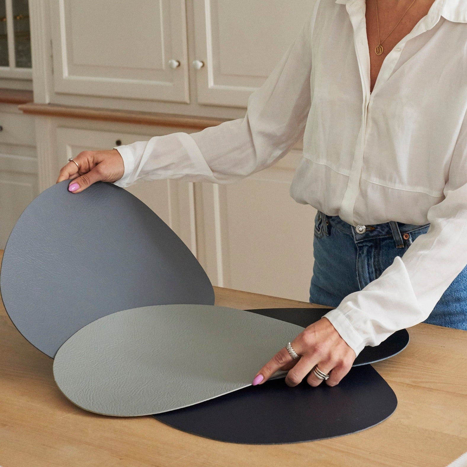 Buffalo dækkeserviet - sort